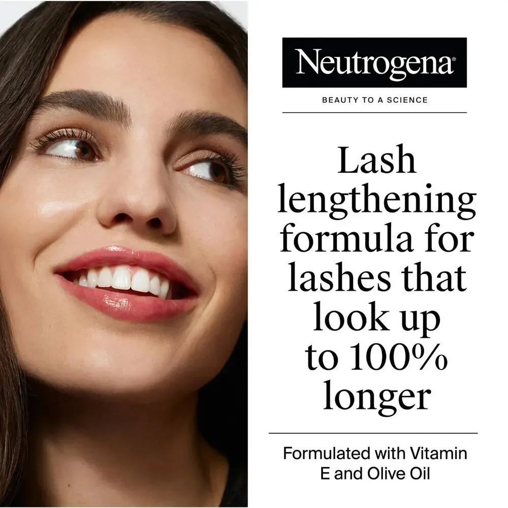 Neutrogena Healthy Lengths Mascara (2 Pack) Brown Black and Free e.l.f. Lip Oil